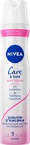 NIVEA Care & Hold Soft Touch Styling Spray - Haarslak - 24 uur Fixatie - Vegan Formule Met Vitamine B3 - Voordeelverpakking 6 x 250ml