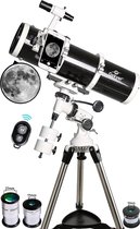 Gskyer 130EQ Astromaster Reflectiespiegeltelescoop - Draadloze Afstandsbediening - Compleet met Accessoires