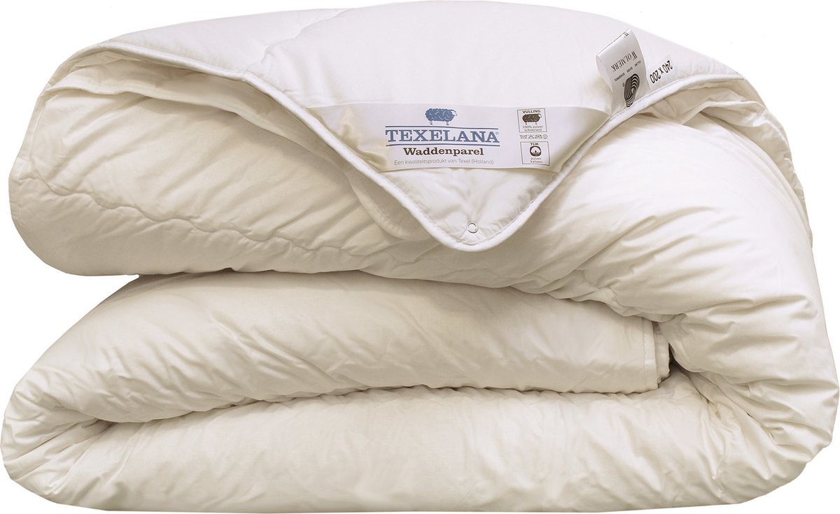 Texelana | Waddenparel 4-seizoenen wollen dekbed | All season| 240x200