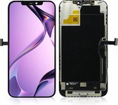 Top Parts® iPhone 12 Pro Max Scherm Complete Reparatie Kit Incl. Frame Sticker + Gereedschap + PDF Stap Voor Stap Reparatiegids - Premium A+ - Toptellie®