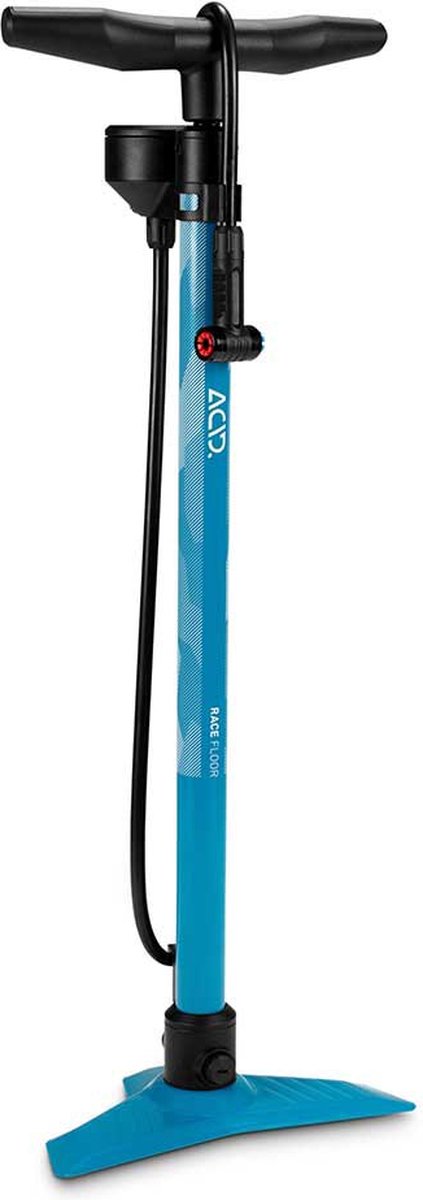 ACID Vloerpomp RACE FLOOR - EZ-Head en Ergonomische Natural Fit handgreep - Max. 160 psi - Staal - L16xB26xH69 cm - Blauw van ACID — afbeelding 4