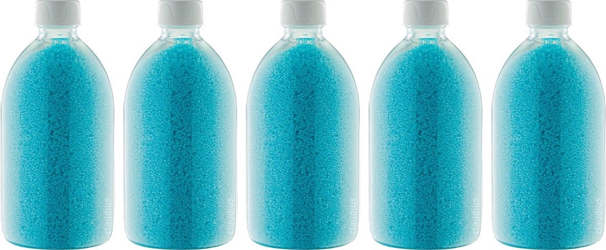 Goedkoopste Badkaviaar Opium - 400 gram - Fles met witte dop - set van 6 stuks - bad parels voor in bad