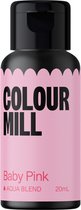 Colour Mill Aqua Blend Voedingskleurstof op Waterbasis - Baby Roze - 20 ml