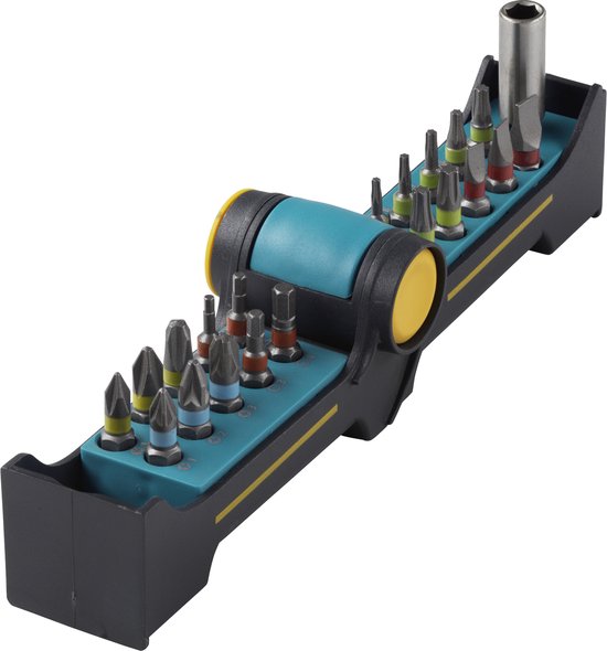 Wolfcraft Schroefbiset Bit-Butler Maxi 21-delig - 1374000 | bol