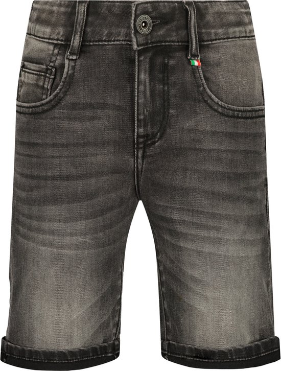 Vingino Short Charlie Jongens Jeans - Dark Grey Vintage - Maat 164
