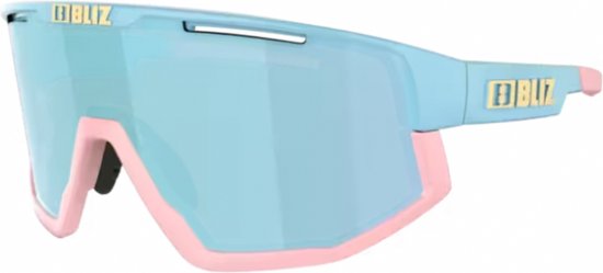 Bliz Fusion Small Matte Pastel Blue/ Smoke&Iceblue Mirror - OZB7013-06