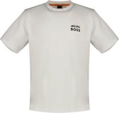 Boss Records T-shirt Met Korte Mouwen Wit XL Man