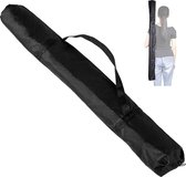 118 cm draagtas statieftas met draaggreep voor lichtstatieven paraplu arm arm licht stand fotografie accessoires fotostudio zwart nylon tas, zwart, Fietsrugzak