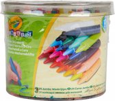 Crayola - Mini Kids - Krijt - 24 Dikke Waskrijtjes Voor Kinderen