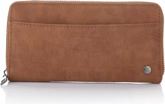 Klassieke portemonnee croco bruin 685
