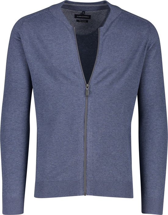 CASA MODA comfort fit vest - blauw - Maat: XL