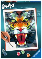 Ravensburger CreArt Polygon Tiger - Hobbypakket