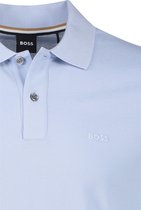 Hugo Boss poloshirt korte mouw lichtblauw