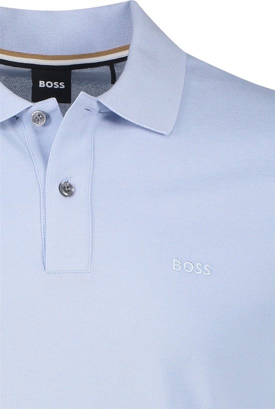 Hugo Boss polo manches courtes bleu clair