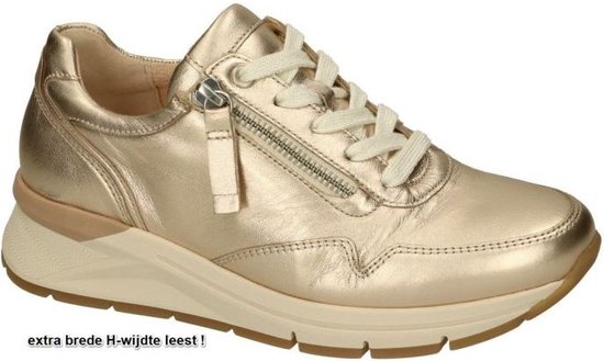 Gabor -Dames - goud - sneakers - maat 42