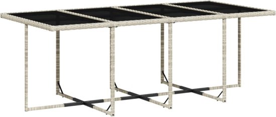 vidaXL-13-delige-Tuinset-met-kussens-poly-rattan-lichtgrijs