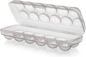 Porte-œufs Carton à œufs pour 12 œufs Plastique transparent