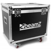 BeamZ flightcase for 4 stuks LED Twister 400 LED FAN effect