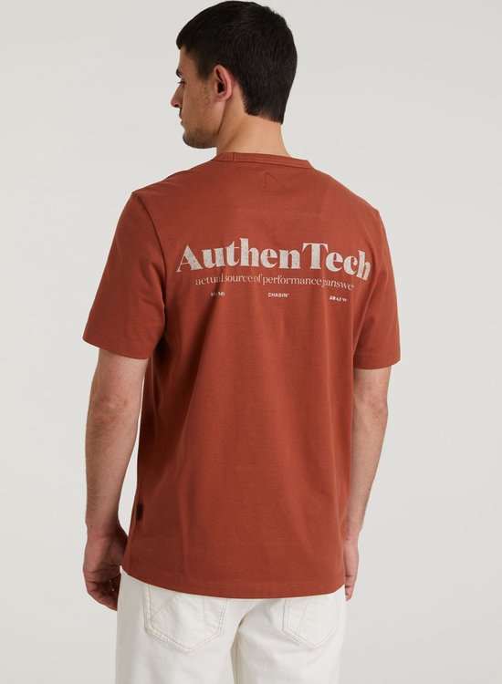 Chasin' T-shirt Eenvoudig T-shirt Autech Rood Maat L