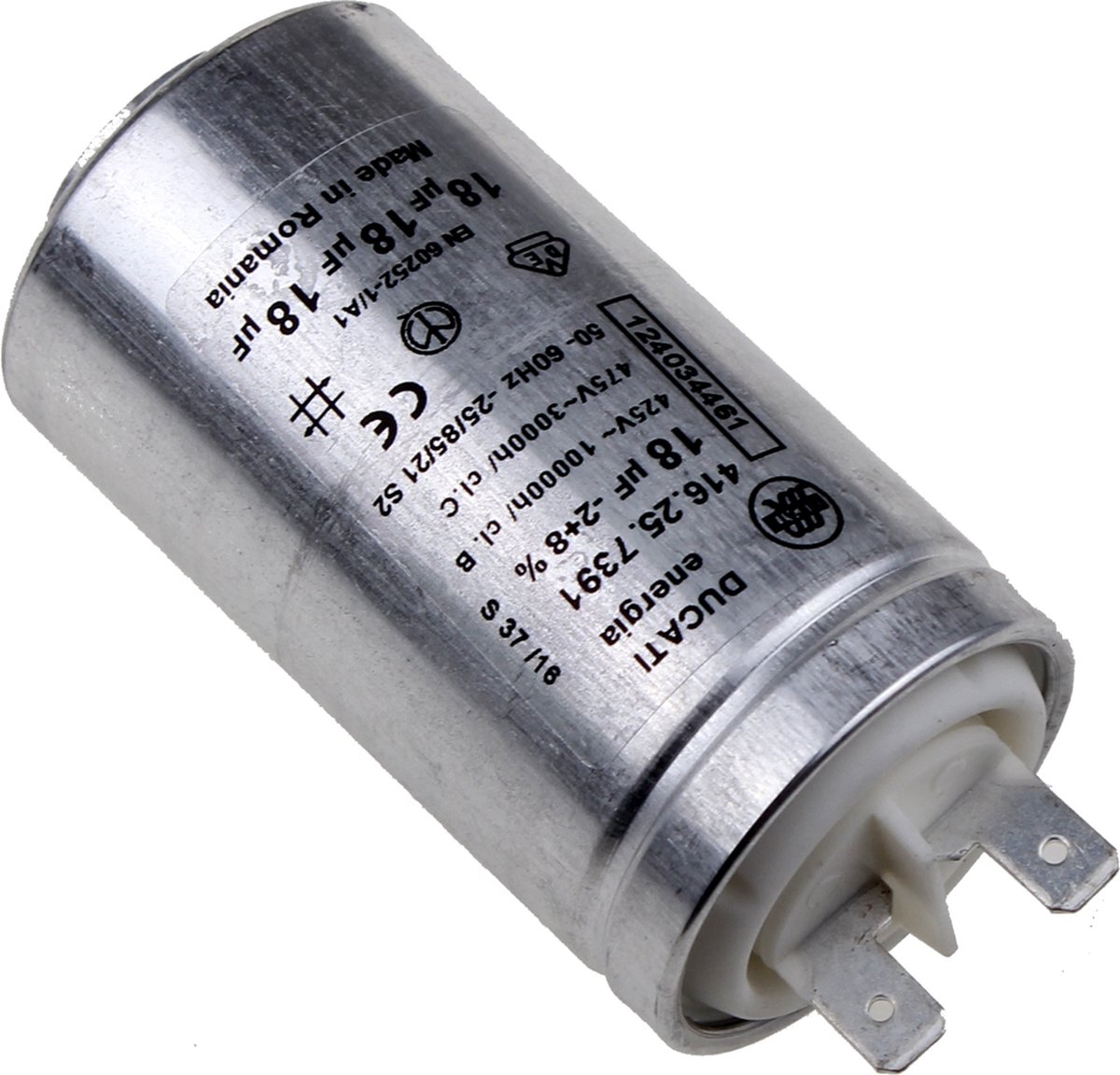 AEG Condensator 18 uf T66770IH3, T96695IH, EDH3887GNE 1240344612