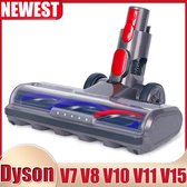Elektrische Mop Opzetstuk Hoofd Reinigingskop Voor Directe Aandrijving Compatibel Met Dyson V7 V8 V10 V11 V15 Stofzuiger Voor Korte Stapel Tapijten En Harde Vloeren