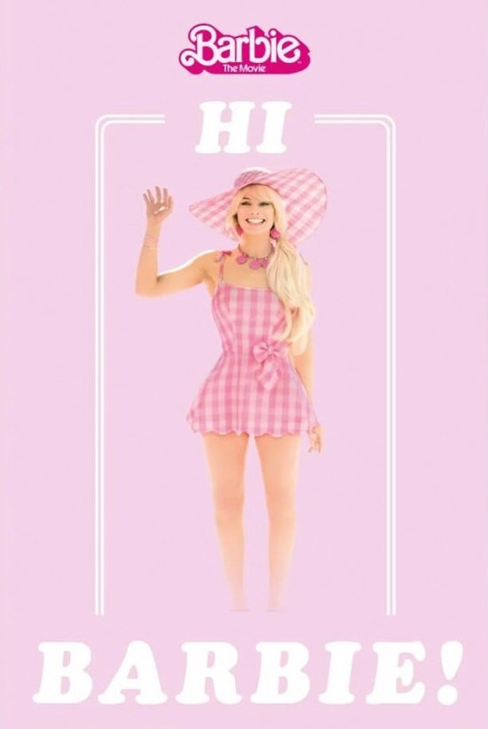 Barbie poster - Film - Margot Robbie - Ryan Gosling - Ken - 61 x 91.5 cm