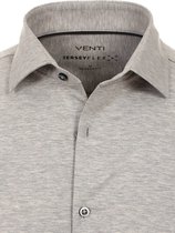 Venti Grijs Jerseyflex Overhemd Modern Fit 123963800-700 - XXL