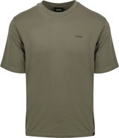 ANTWRP - T-Shirt Backprint Groen - Heren - Maat M - Modern-fit