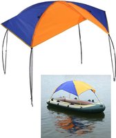4-5 personen opblaasbare boot parasol opblaasbare boot zeilen luifeldak luifel bovenste afdekking vistent