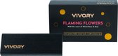 Vivory Luxe Autoparfum - Flaming Flowers - met de zachte geur van Roses en Oudh