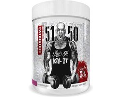 5% Nutrition Rich Piana Pre-Workout - 5150 Pre Workout - Legendary Series - Wild Berry - 375 gram (30 doseringen)