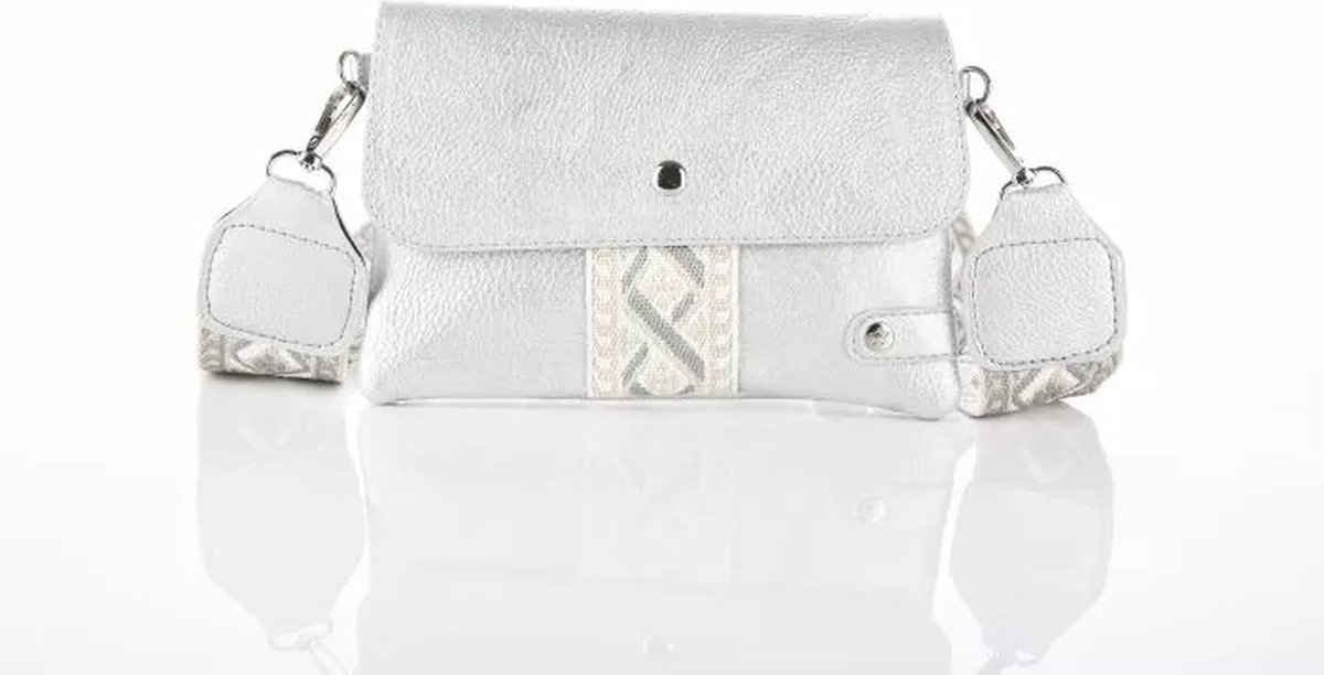 Crossbodytas- Montana - Zilver