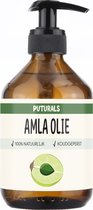 Amla Oil 100% Puur en Koudgeperst - 300ml - Rijk aan Vitamines en Mineralen - Amla Olie Haar en Huid - Amla Oil is ook Geschikt voor Kids vanwege de Zachte Formule - Puur en Natuurlijk Hair Oil