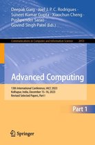 Communications in Computer and Information Science 2053 - Advanced Computing