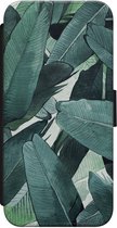Casimoda® bookcase - Geschikt voor iPhone 8 - Hoesje met pasjeshouder - Jungle - Groen - Kunstleer