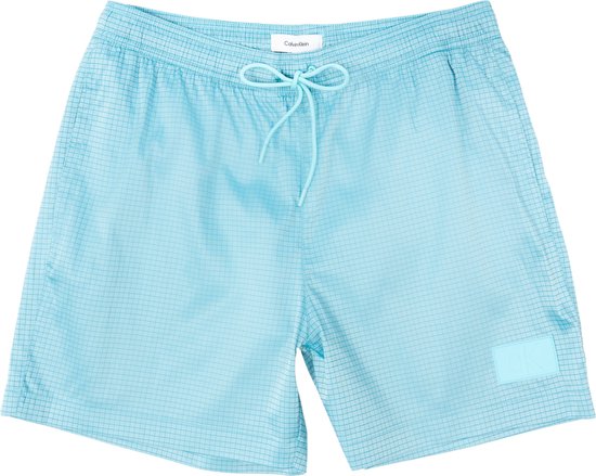 Calvin Klein Ripstop Medium Zwemshort Heren Zwembroek - Blauw - Maat M