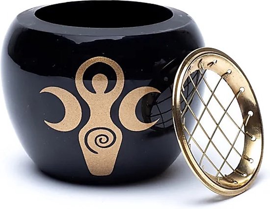 Richmond Decoratie Hand Peace - Zwart/Goud - Richmond Interiors - RI--AD-0042