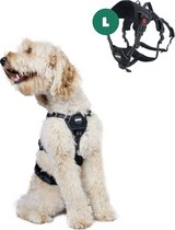 Mister Mill Anti Ontsnappingstuig Hond – Veiligheidstuigje – Hondentuig – Maat L - Gemaakt van Gerecycled Polyester en Nylon