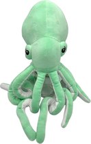 Octopus - Knuffel - Groen - 40 cm - Pluche