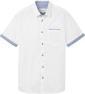 Tom Tailor Overhemd Gemeleerd Overhemd 1041362xx10 20000 Mannen Maat - 3XL