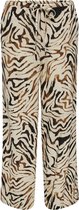 Jacqueline de Yong Broek Jdynaja Mw Linen Wide Pant Wvn 15326895 Sandshell/animal Dames Maat - W30 X L32