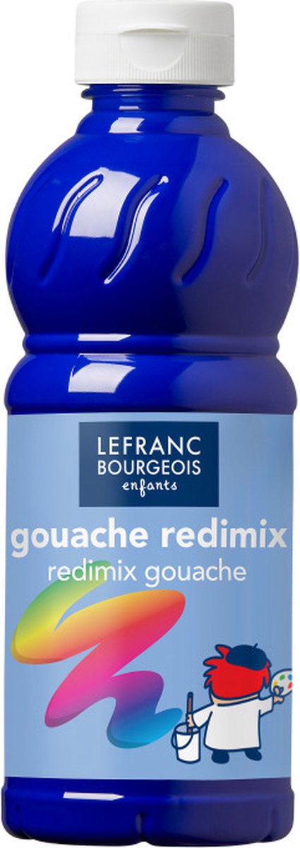 L&B Plakkaatverf Redimix Brilliant Blue 500ml