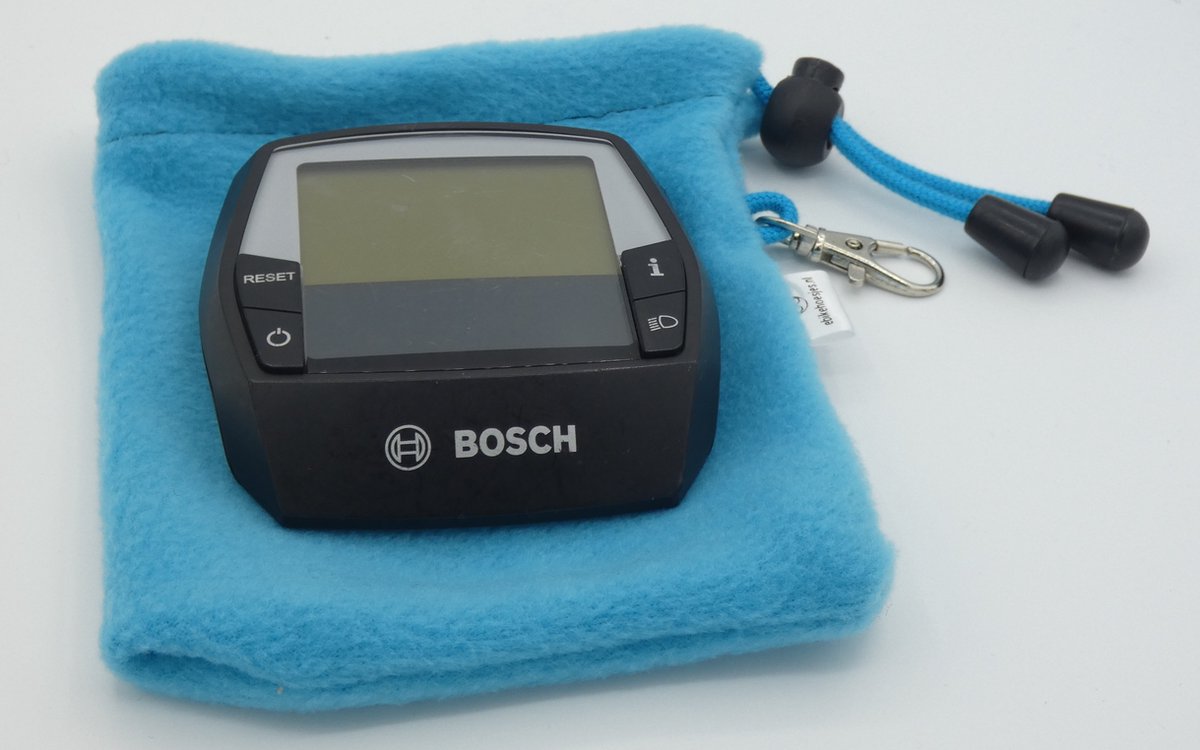 Bosch ebike display L hoesje displayhoesje intuvia - Aqua DLX - fleece