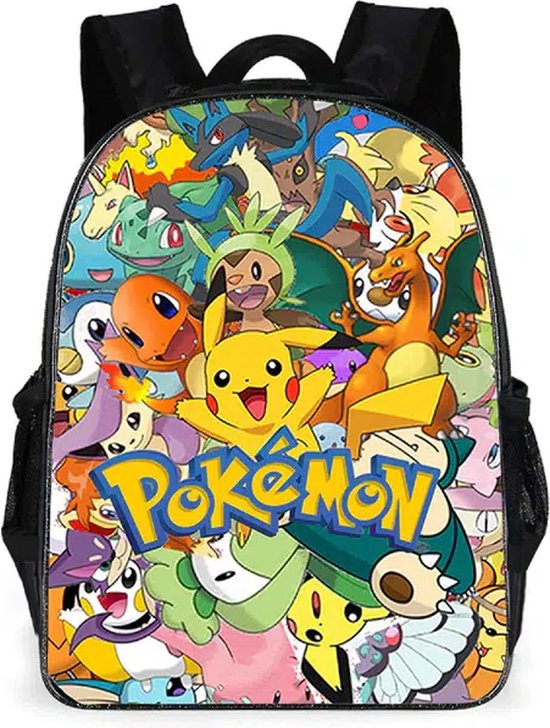 Pokemon schooltas - tas - rugzak - Rugtas - school rugzak kinderen - kinder rugtas - cadeau kind - 40 x 30 CM - 20L