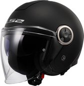 LS2 OF620 Classy Solid Matt Black-06 XS - Maat XS - Helm