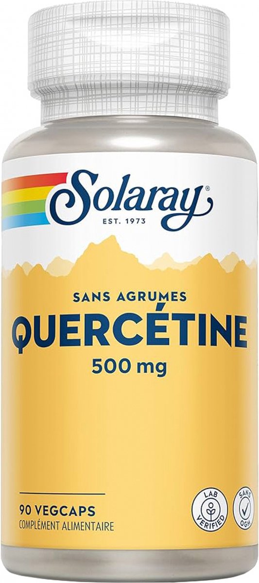 Goedkoopste Solaray Quercetine 500 mg 90 Plantaardige Capsules