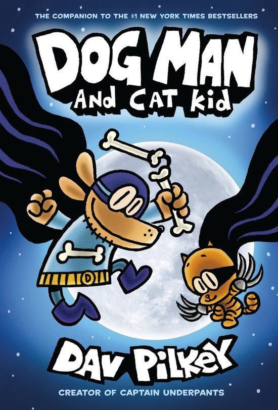 Dog Man 4: Dog Man and Cat Kid - cover