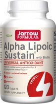 Alpha Lipoic Sustain 300mg 120 tabletten grootverpakking - alfaliponzuur en biotine in een time-released tablet | Jarrow Formulas