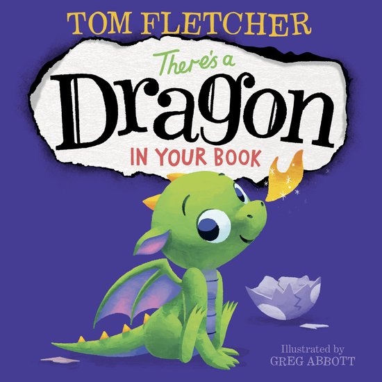 There's a Dragon in Your Book - cover