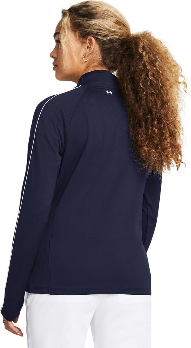 Dames Midlayer Under Armour FZ Navy van DAM — afbeelding 2